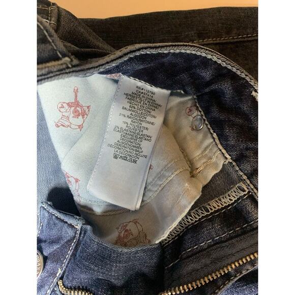 True Religion Woman’s Jeans Slim Straight Pants Cotton And Rayon - Picture 7 of 8